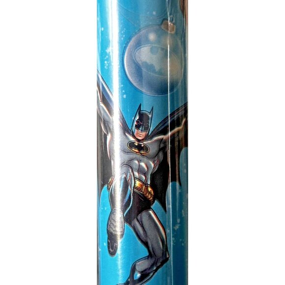 DC Batman Gift Birthday Party Wrapping 20 SQ. FT. Roll NEW Folded Christmas - Picture 3 of 4